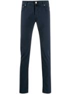 Jacob Cohen Skinny Fit Chinos - Blue