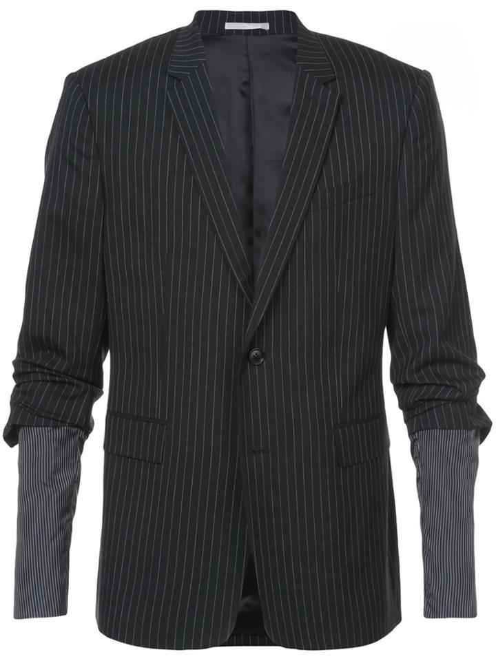 Dior Homme Layered Sleeve Blazer - Black