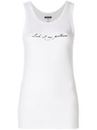 Ann Demeulemeester Look At My Pictures Vest - White