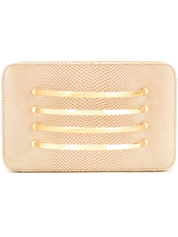 Rula Galayini Rosemin Cuffbox, Brown, Calf Leather