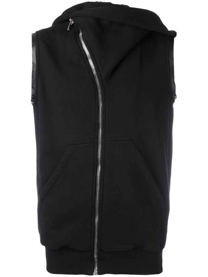 Rick Owens Drkshdw 'felpa' Vest, Men's, Size: Large, Black, Cotton