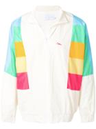The Silted Company Colourblock Sports Jacket - White