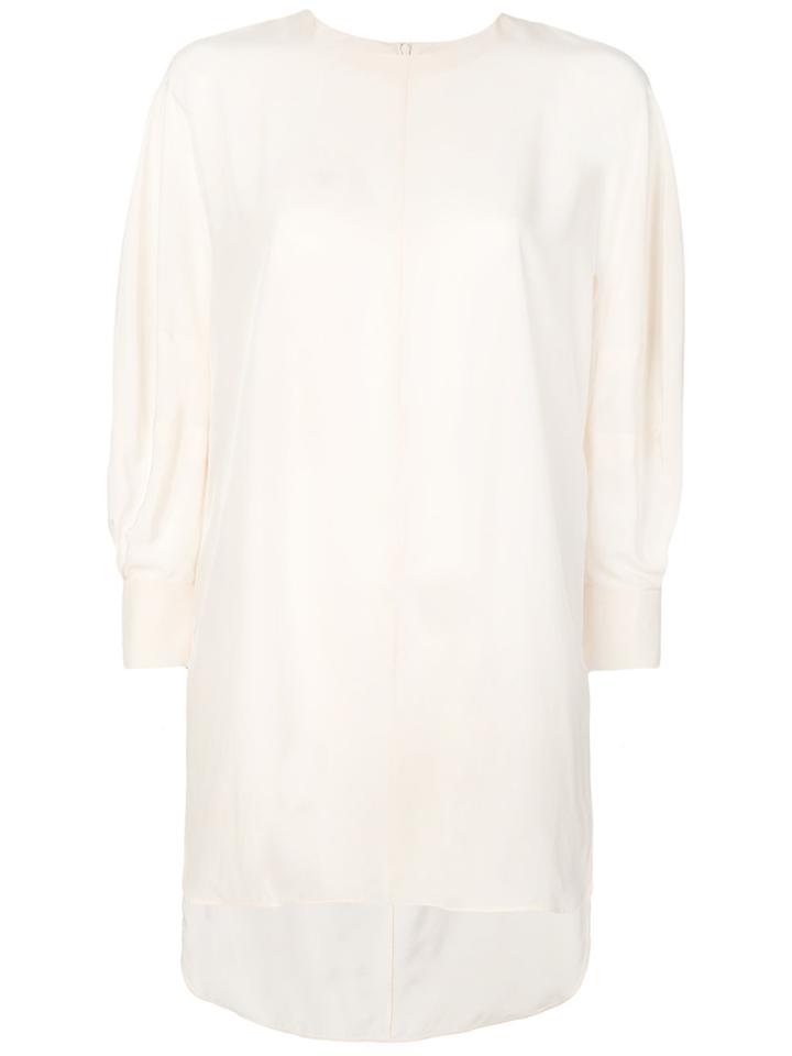 Jil Sander Draped Blouse - Nude & Neutrals