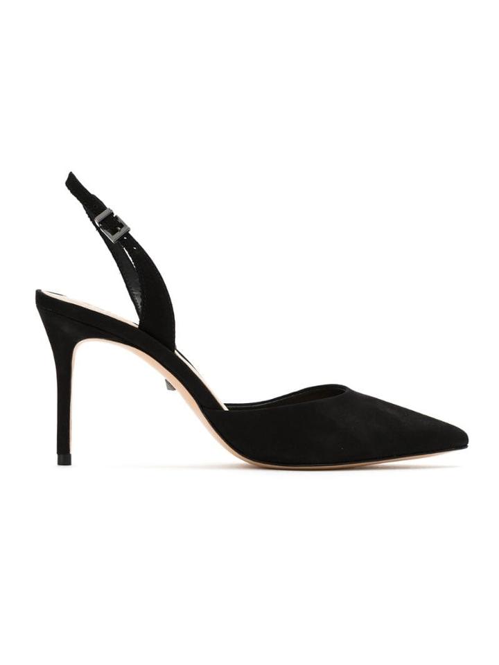 Schutz Pointed Toe Slingback Pumps - Black