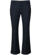 Brunello Cucinelli Cropped Checked Trousers