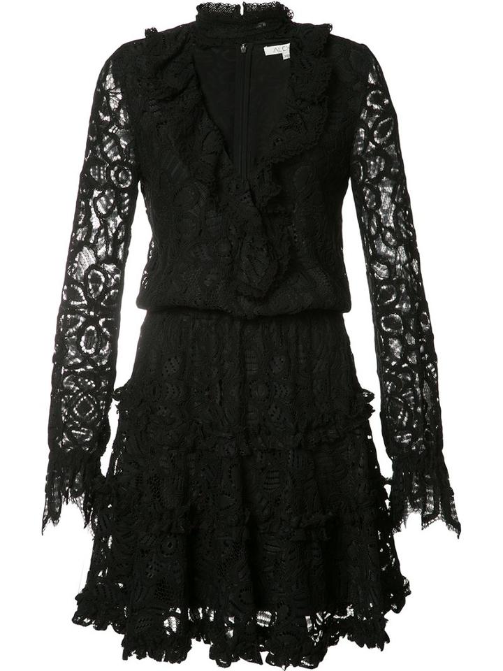 Alexis Catalina Dress, Women's, Size: Medium, Black, Nylon/rayon/cotton