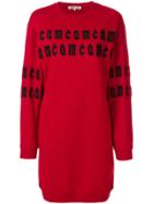 Mcq Alexander Mcqueen Sweater Dress - Red