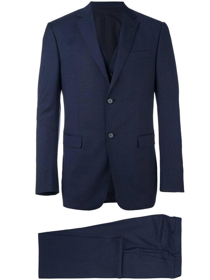 Z Zegna Tailored Fit Suit - Blue