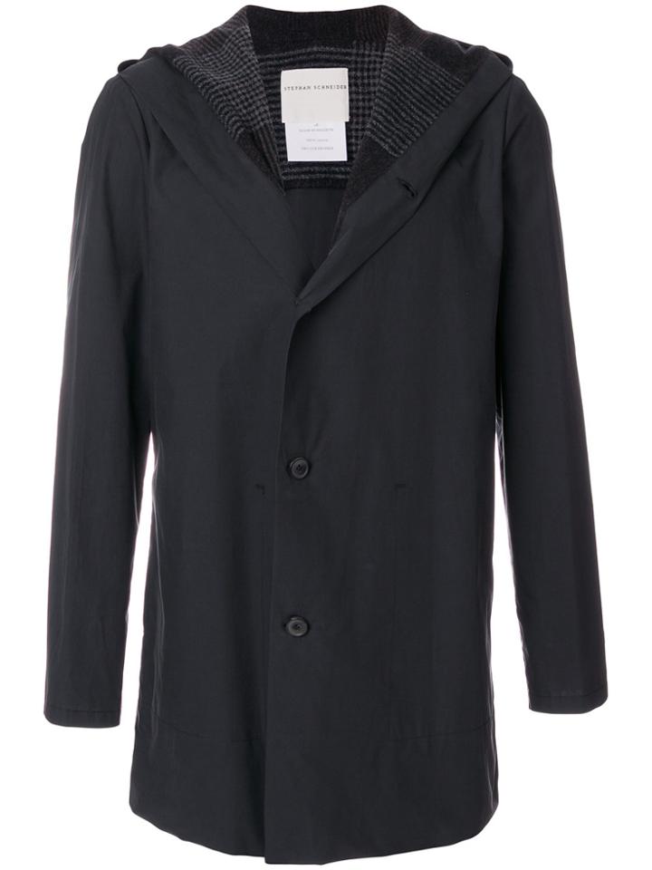 Stephan Schneider Long Sleeved Hooded Jacket - Black