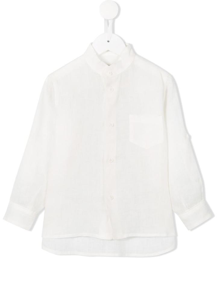 Cashmirino Korean Collar Shirt, Toddler Boy's, Size: 5 Yrs, Nude/neutrals