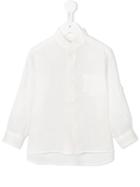 Cashmirino Korean Collar Shirt, Toddler Boy's, Size: 5 Yrs, Nude/neutrals