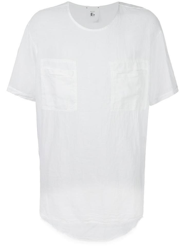 Lost & Found Rooms Pockets T-shirt, Men's, Size: Xs, White, Cotton