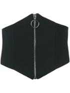 Christian Siriano Zipped Corset - Black