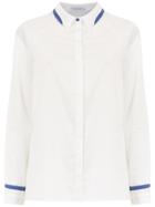 Mara Mac Cut Out Detail Shirt - White