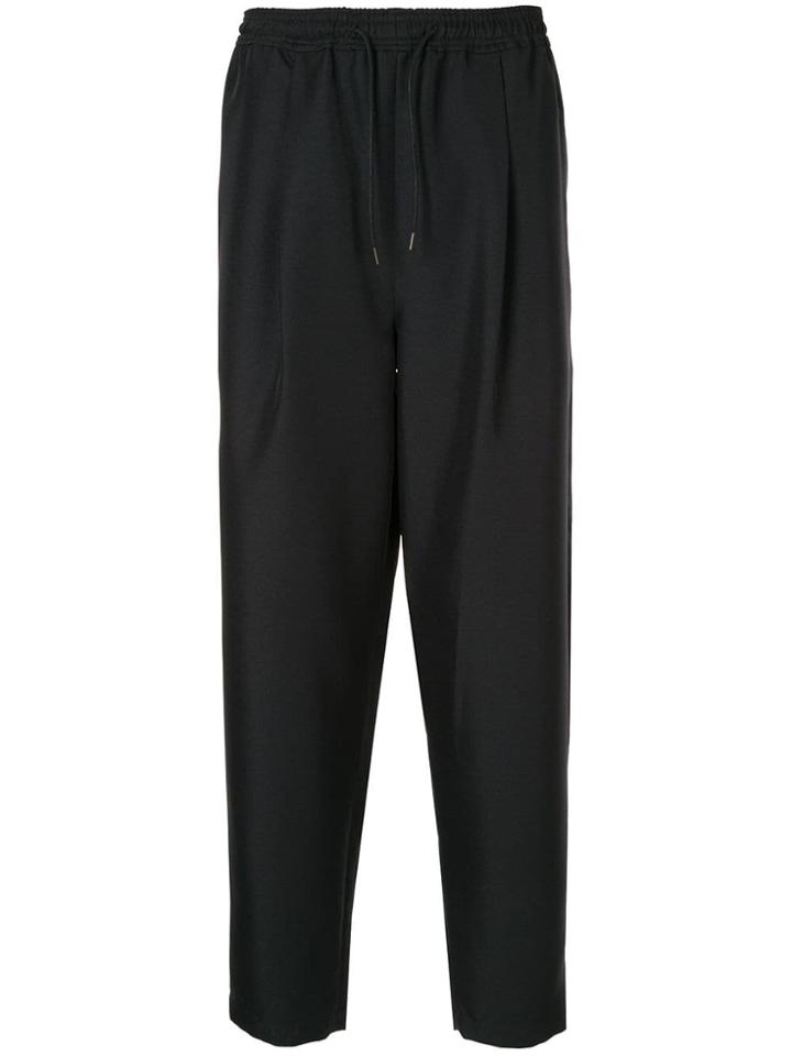 Yoshiokubo Tuck Trousers - Black