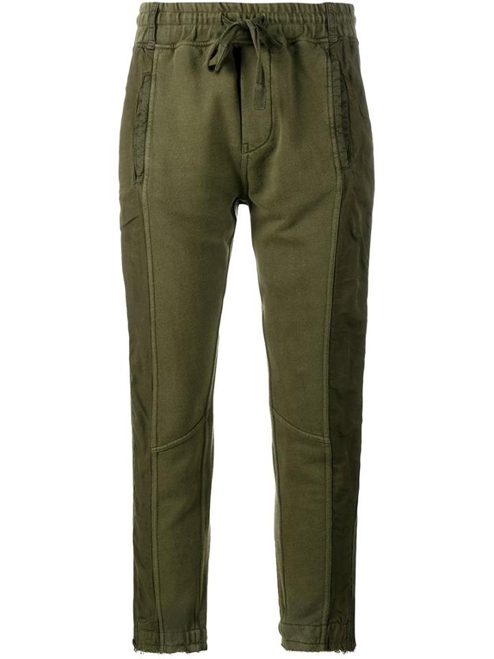 Haider Ackermann Drawstring Trousers, Women's, Size: Medium, Green, Cotton