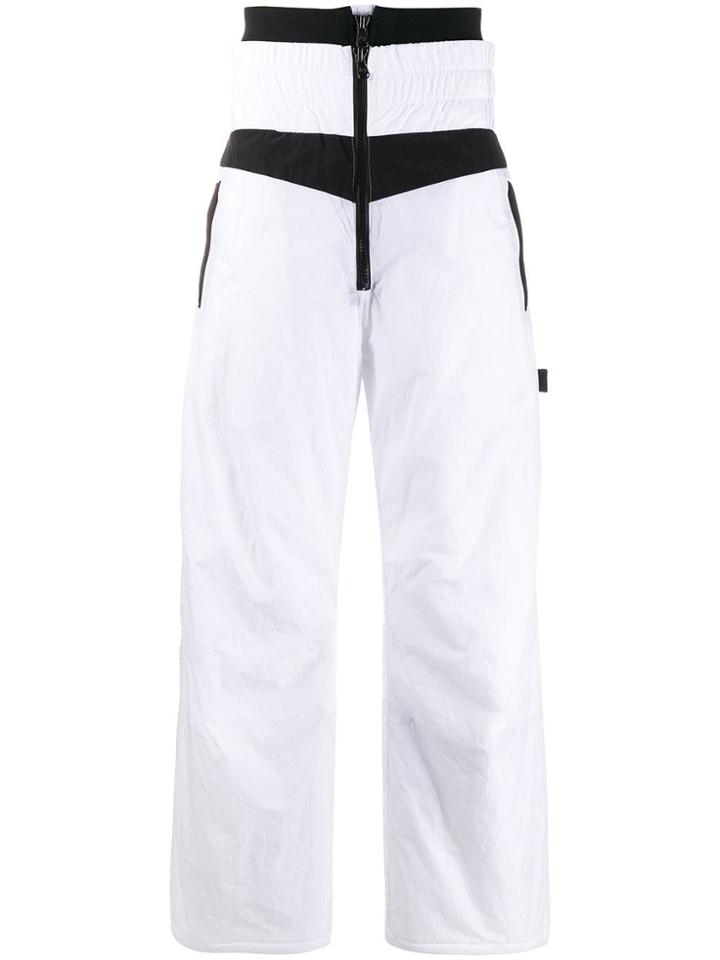 Colmar A.g.e. By Shayne Oliver Elasticated Wide-leg Trousers - White