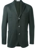 Boglioli Three Button Print Blazer