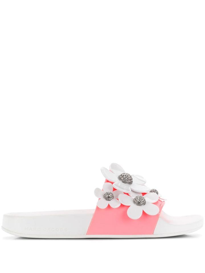 Marc Jacobs Daisy Slides - Pink