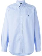 Polo Ralph Lauren Gingham Print Shirt, Men's, Size: Medium, Blue, Cotton