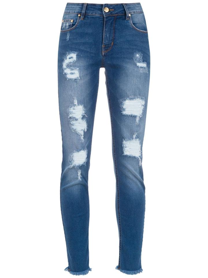 Amapô Ripped Skinny-fit Jeans - Blue
