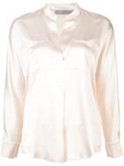 Vince Slit Detail Blouse - White