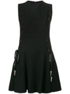 A.n.g.e.l.o. Vintage Cult 1960's Lace-up Detailing Dress - Black