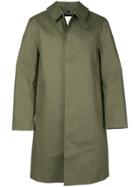 Mackintosh Grape Leaf Bonded Cotton 3/4 Coat Gr-001d - Green