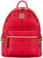 Mcm Gold-tone Hardware Small Backpack
