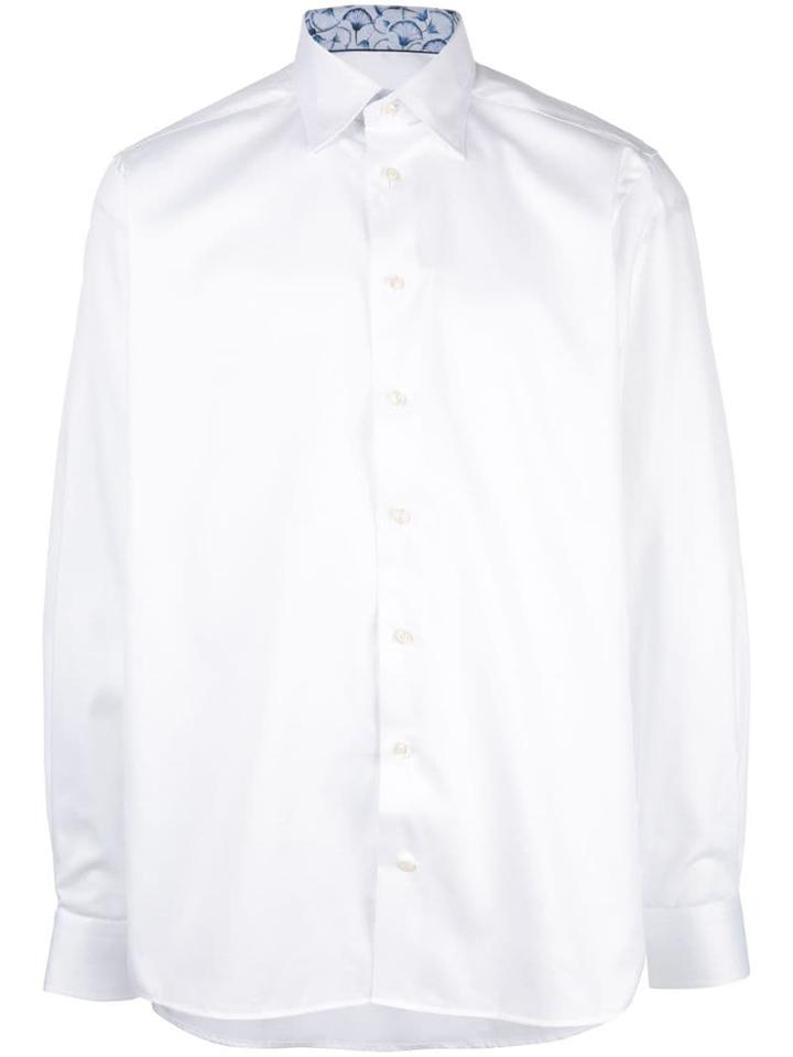 Eton Relaxed Cotton Shirt - White