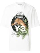 Y-3 Big Cat Printed T-shirt - White