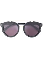Stella Mccartney Eyewear Round Frame Sunglasses - Black