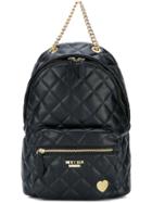 Twin-set Quilted Backpack - Black