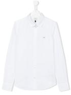 Armani Junior - Classic Shirt - Kids - Cotton/spandex/elastane - 14 Yrs, White