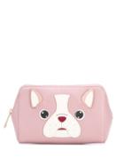 Furla Electra Dog Cosmetic Case - Pink