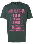 Diesel Slogan Short-sleeve T-shirt - Green