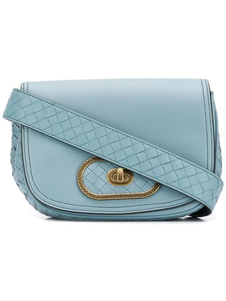 Bottega Veneta Bv Luna Shoulder Bag - Blue