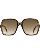 Givenchy Eyewear Oversized Frame Sunglasses - Brown