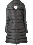 Moncler Down Filled Mid-length Hooded Coat - Grey