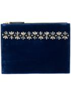 Marni Embellished Clutch - Blue