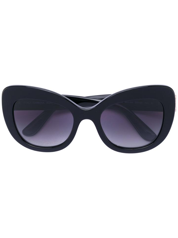 Dolce & Gabbana Eyewear Classic Cat-eye Sunglasses - Black