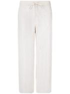 P.a.r.o.s.h. Sequin Wide Trousers - White