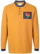 Kent & Curwen Button Up Polo Shirt - Orange