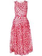 Simone Rocha Geometric Embroidered Dress