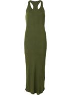 Uma Raquel Davidowicz Ribbed Maxi Dress - Green