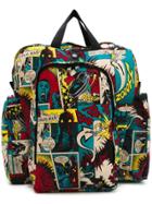 Jean Paul Gaultier Vintage Printed Backpack - Multicolour