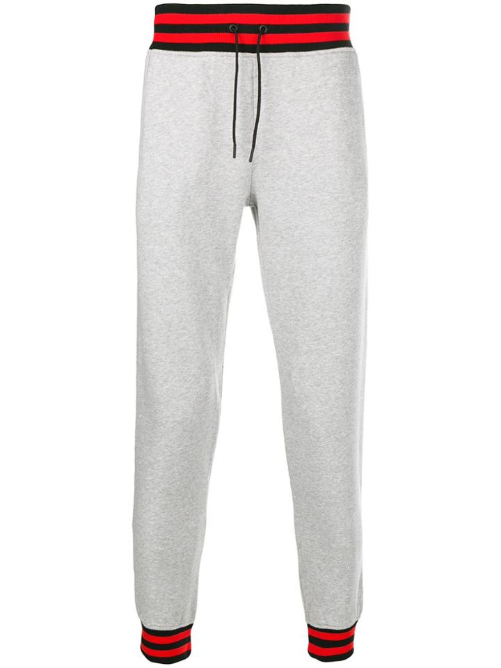 Hydrogen Elasticated Waist Track Trousers - Grey