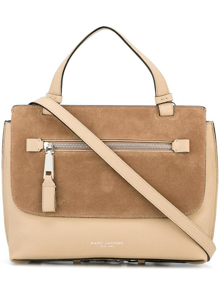 Marc Jacobs Medium Flap Closure Tote, Women's, Brown