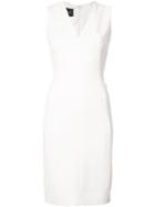 Akris V-neck Dress - White