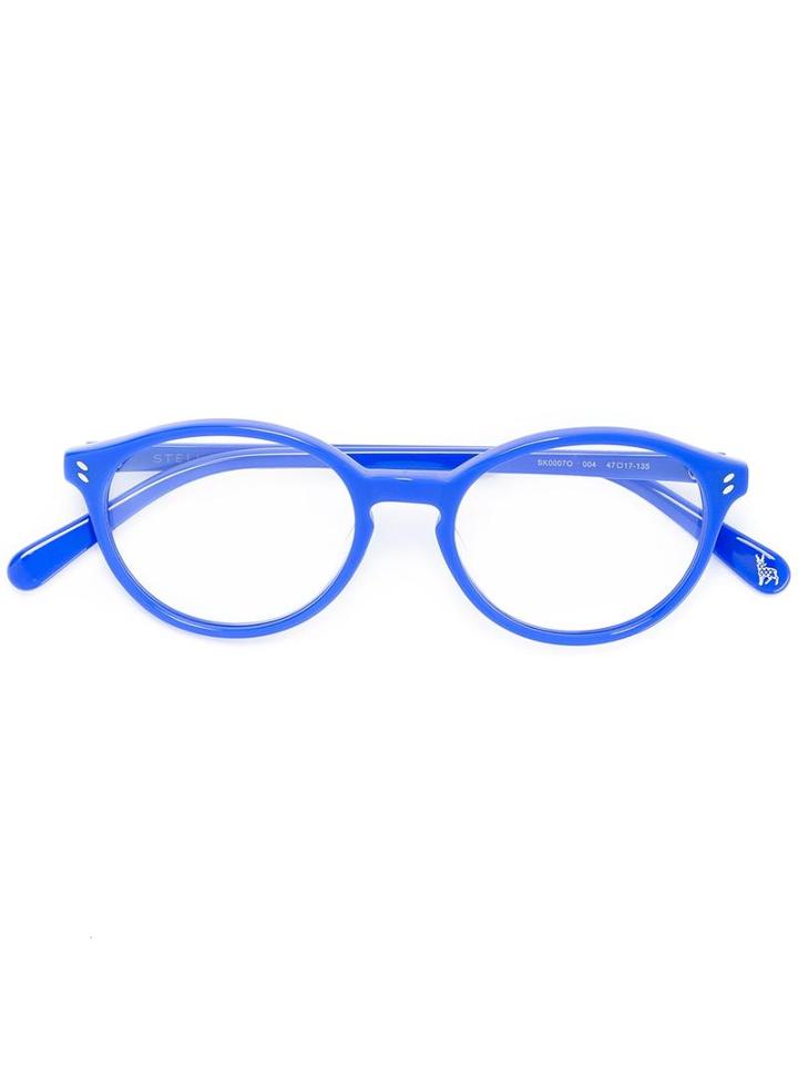 Stella Mccartney Kids Round Frames, Blue
